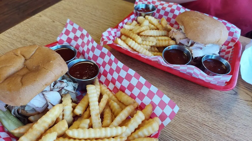 Combo Turkey and Pork Sandwich